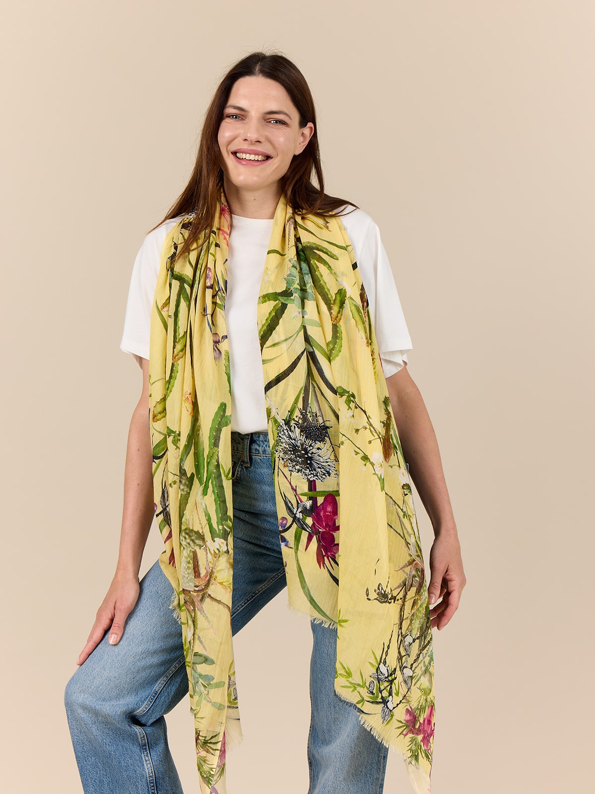 ASIAN GARDEN Scarf