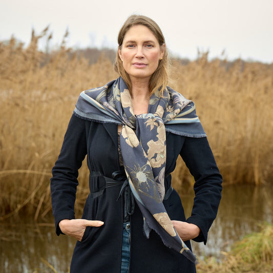 LIVING GARDEN Tørklæde