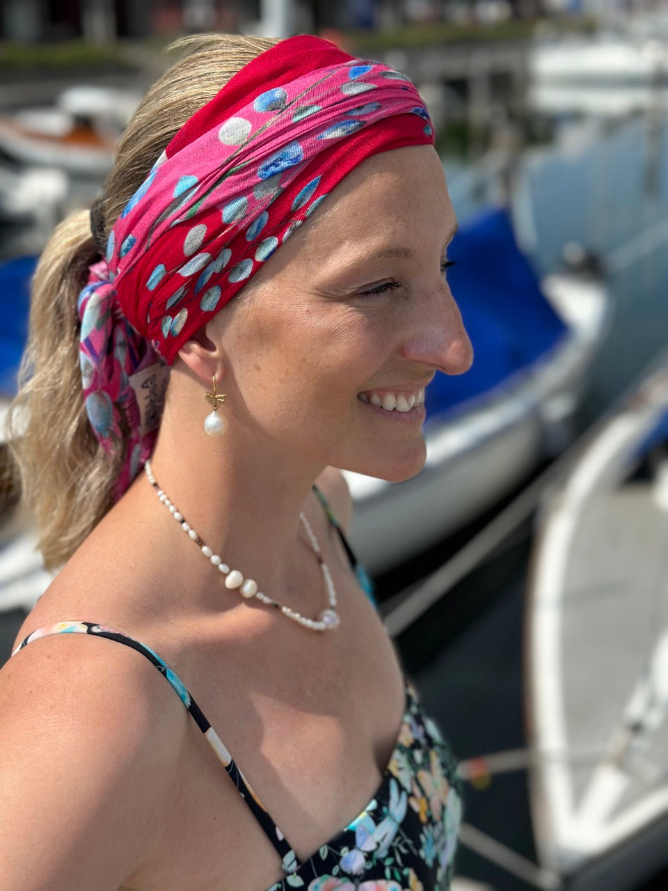 PINK OCEAN Scarf/BELLA&VOSS