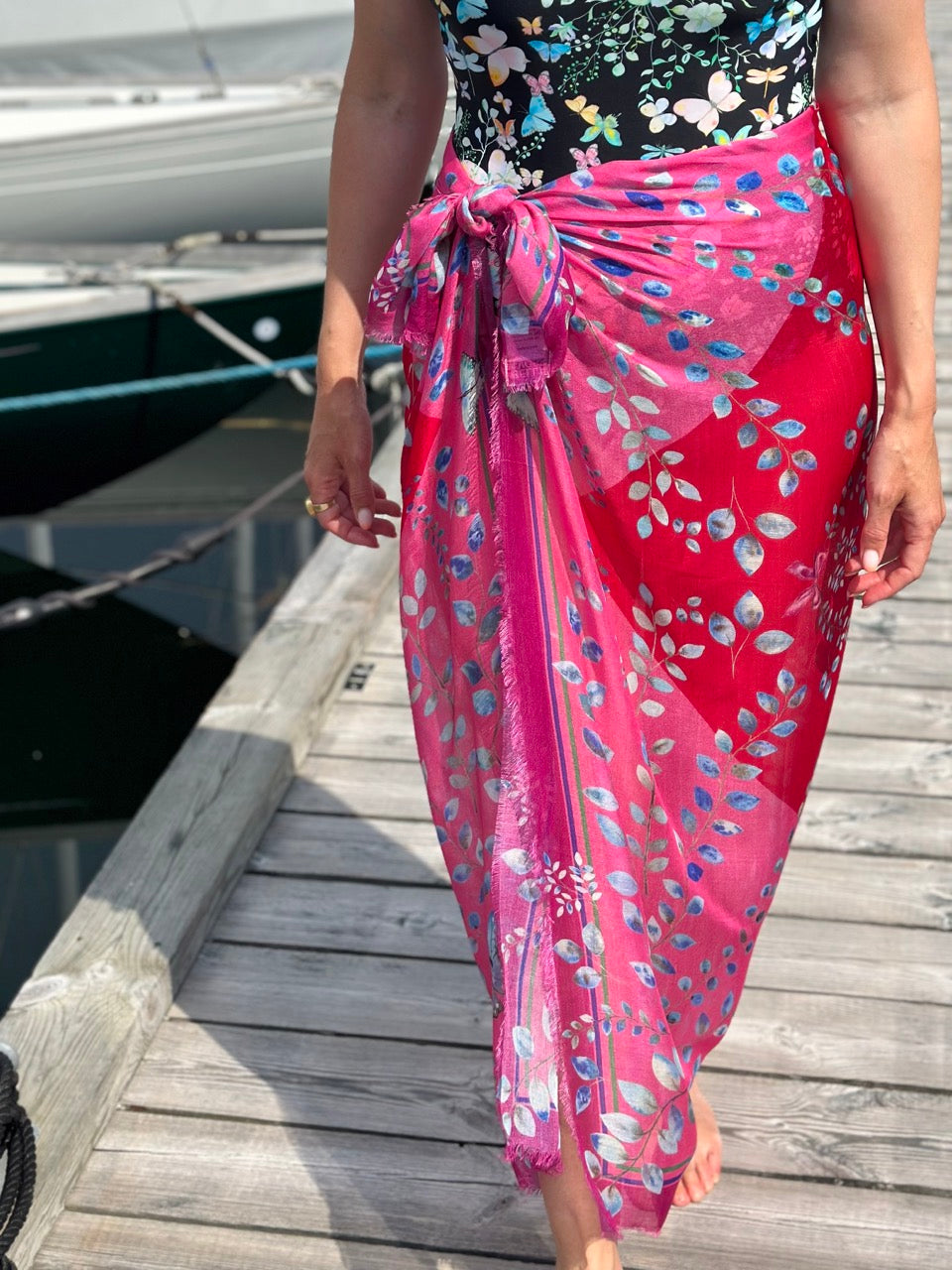 PINK OCEAN Scarf/BELLA&VOSS