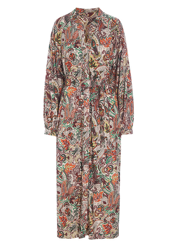 ANTIQUE PAISLEY Kjole