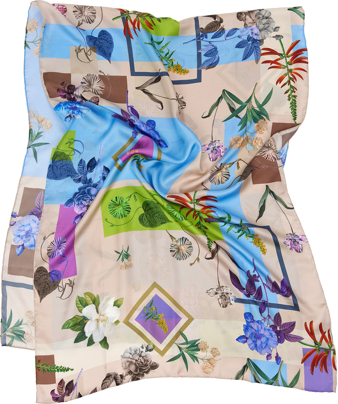 FLORAL GEO Scarf
