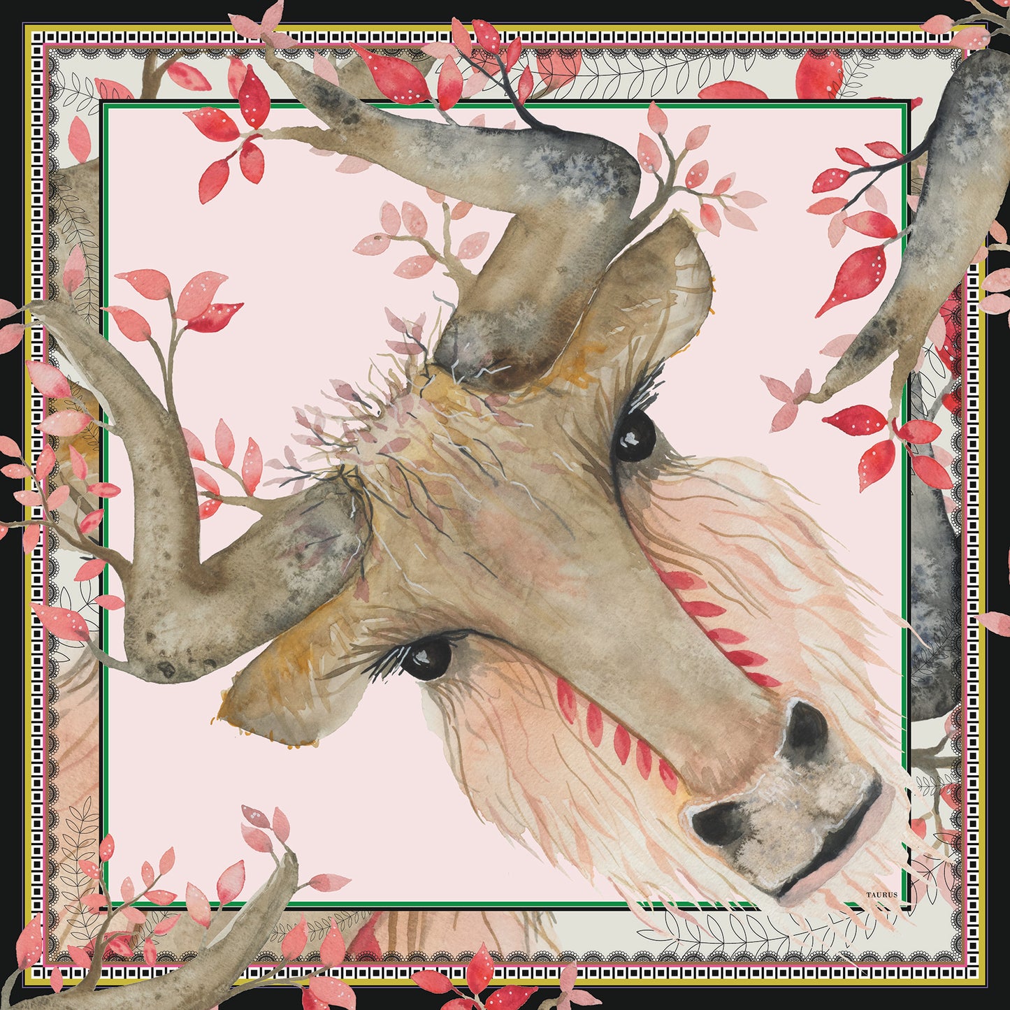 TYREN Stjernetegn Silketørklæde // ZERO WASTE