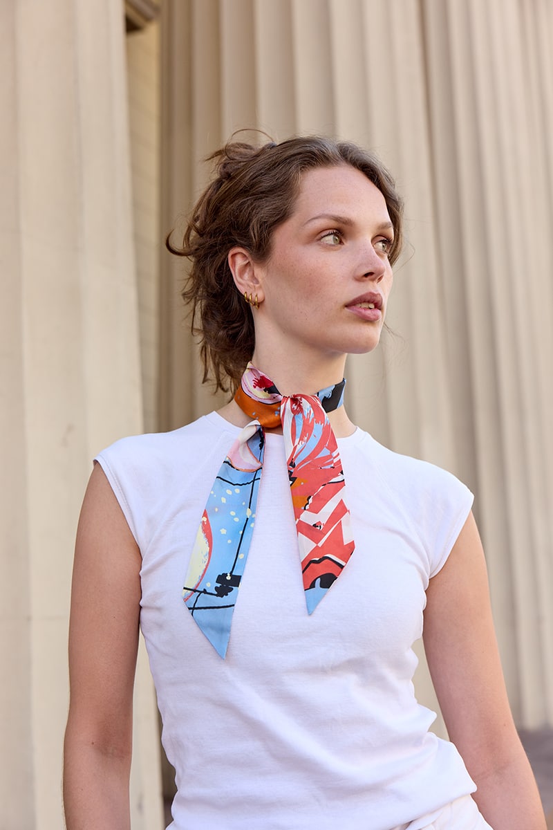 CITY LIGHT Twilly Scarf