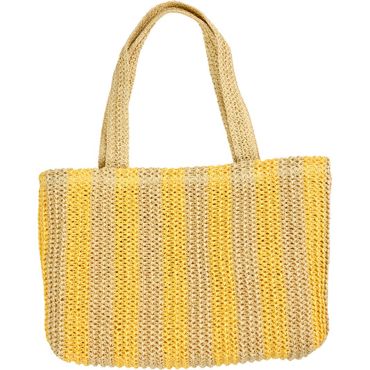 RAFFIA-Schultertasche