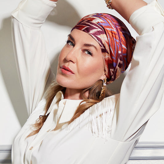 MILENA Silk Turban / BELLA BALLOU X Christine Headwear
