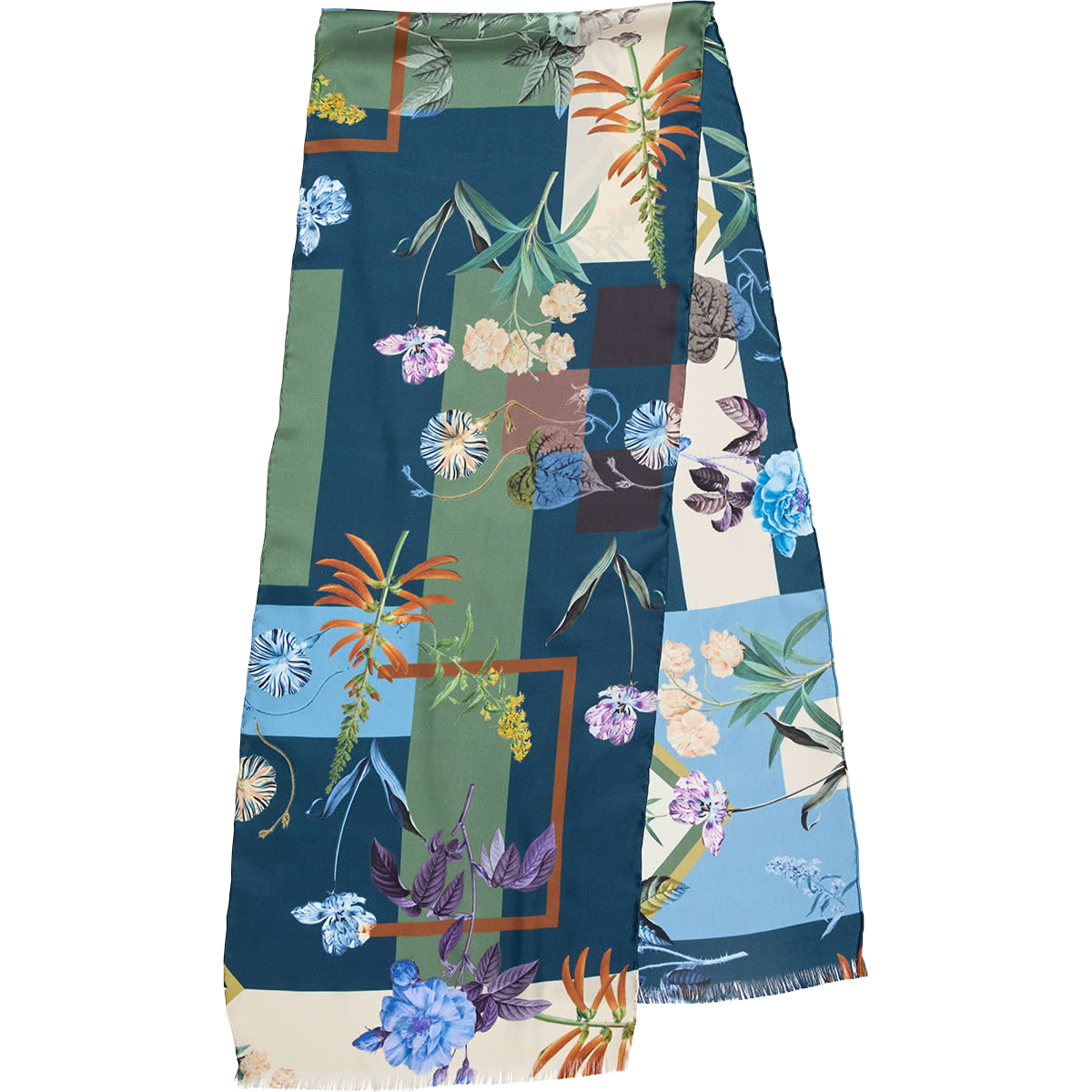 FLORAL GEO Scarf