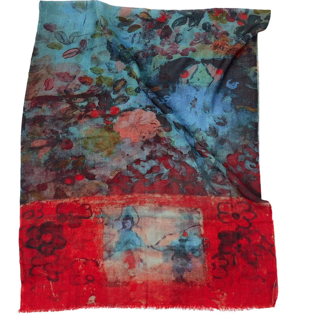 WATERCOLOR Scarf