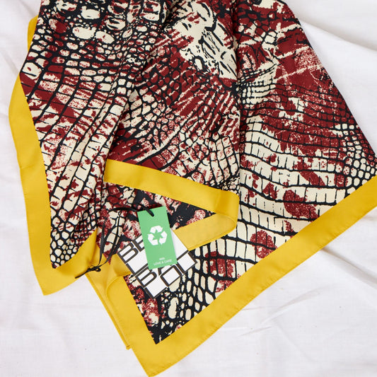 REPTILE Recycled Polyester Scarf